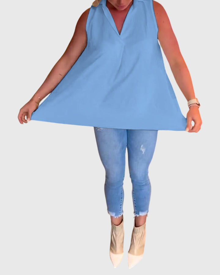 Lina™ | Top bez rękawów