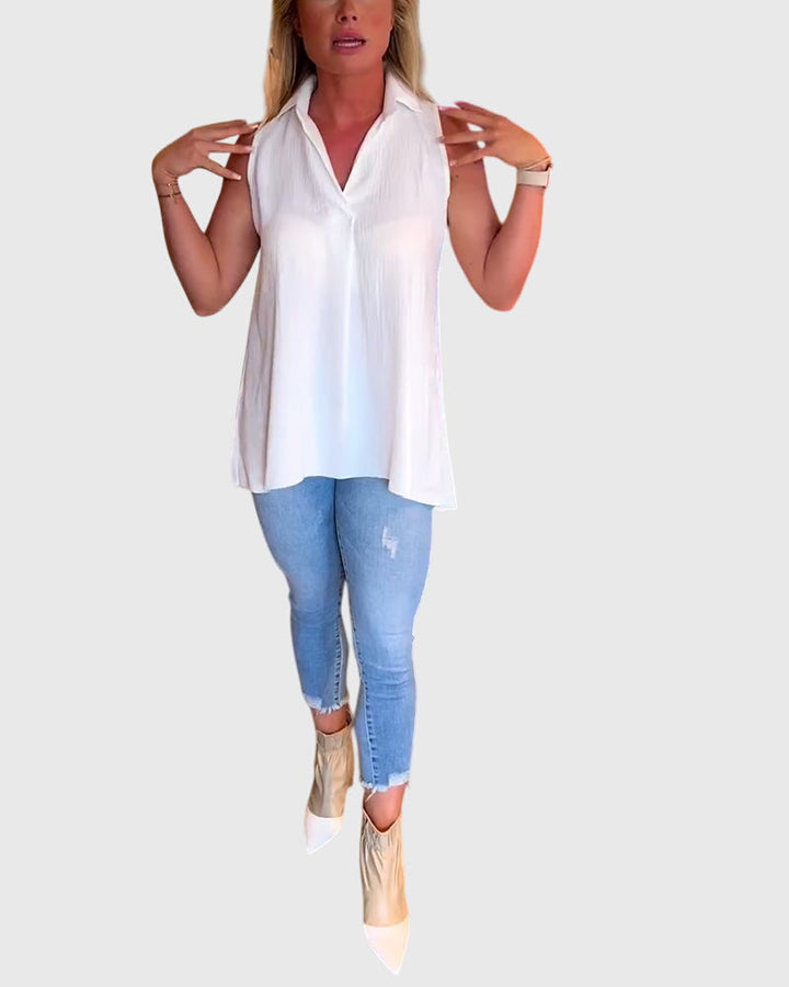 Lina™ | Top bez rękawów