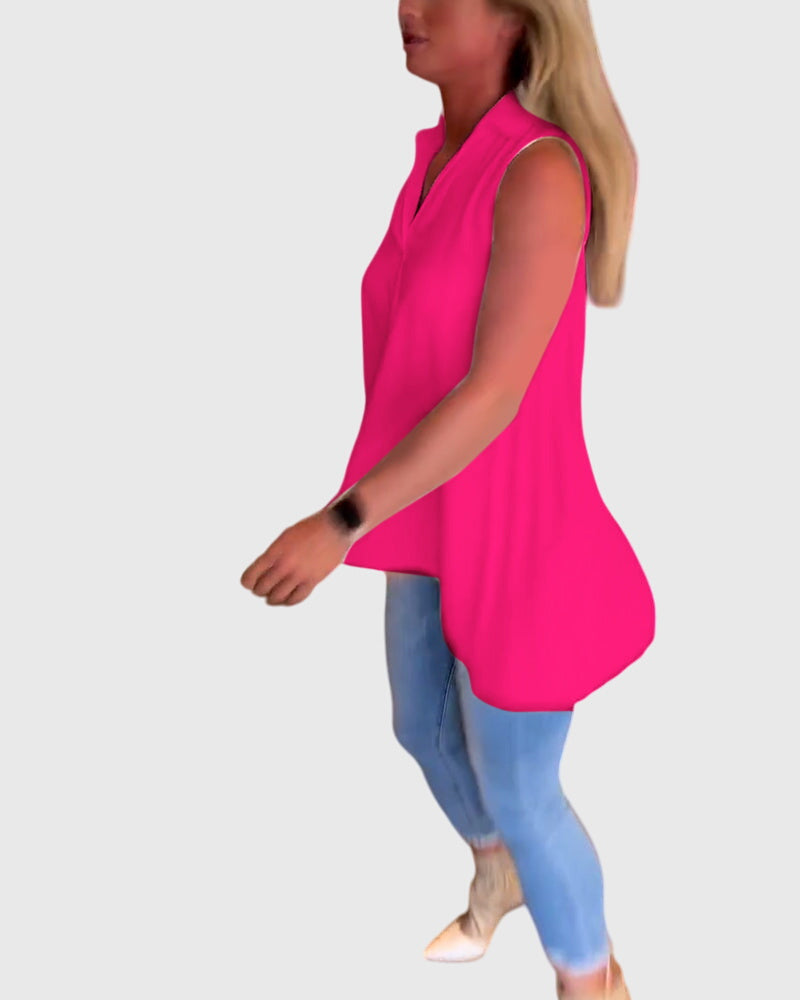 Lina™ | Top bez rękawów