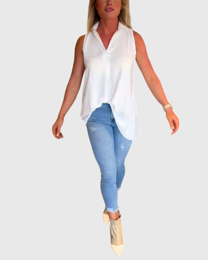 Lina™ | Top bez rękawów