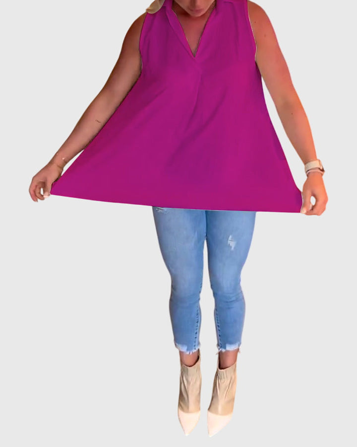 Lina™ | Top bez rękawów