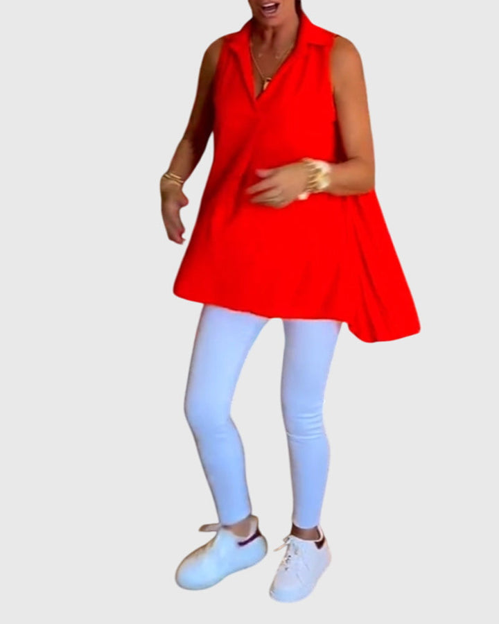 Lina™ | Top bez rękawów