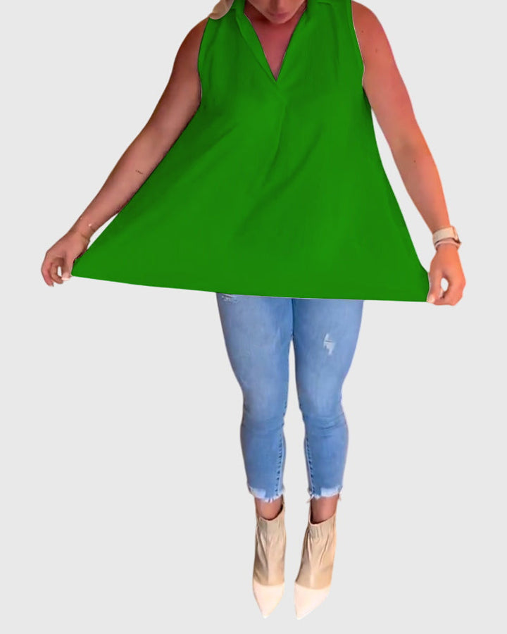 Lina™ | Top bez rękawów