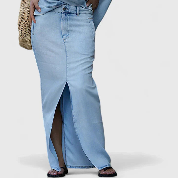 Averlynn | Elegancki Zestaw Spódnicy Maxi